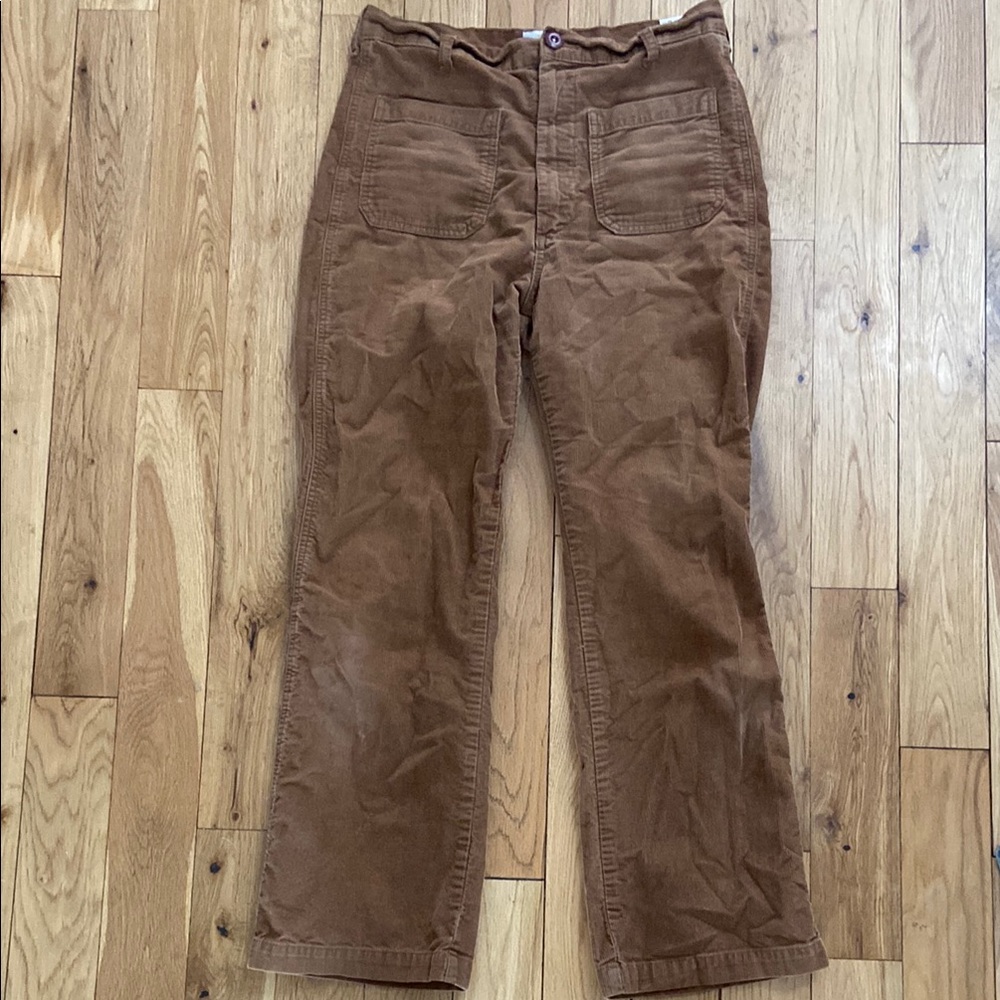 Doen Brown Corduroy Boot Cut Pants